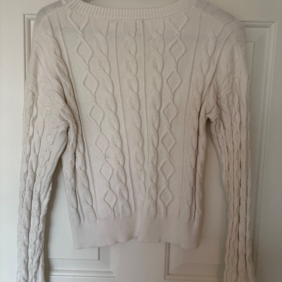 White philosophy knitted sweater - Picture 2 of 3